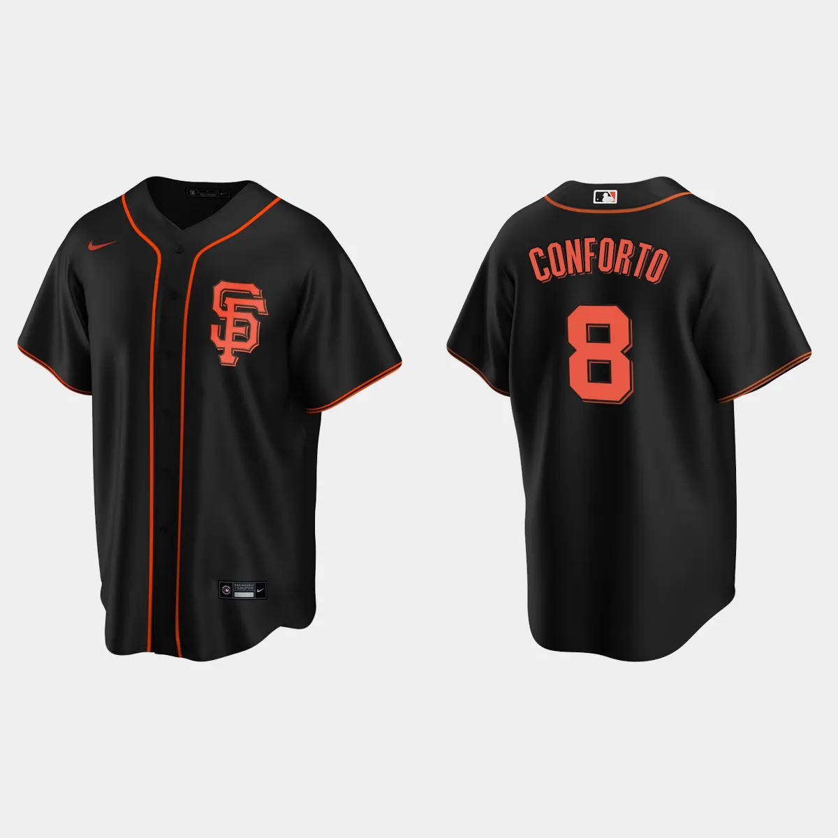San Francisco Giants Michael Conforto Alternate Jersey - Black