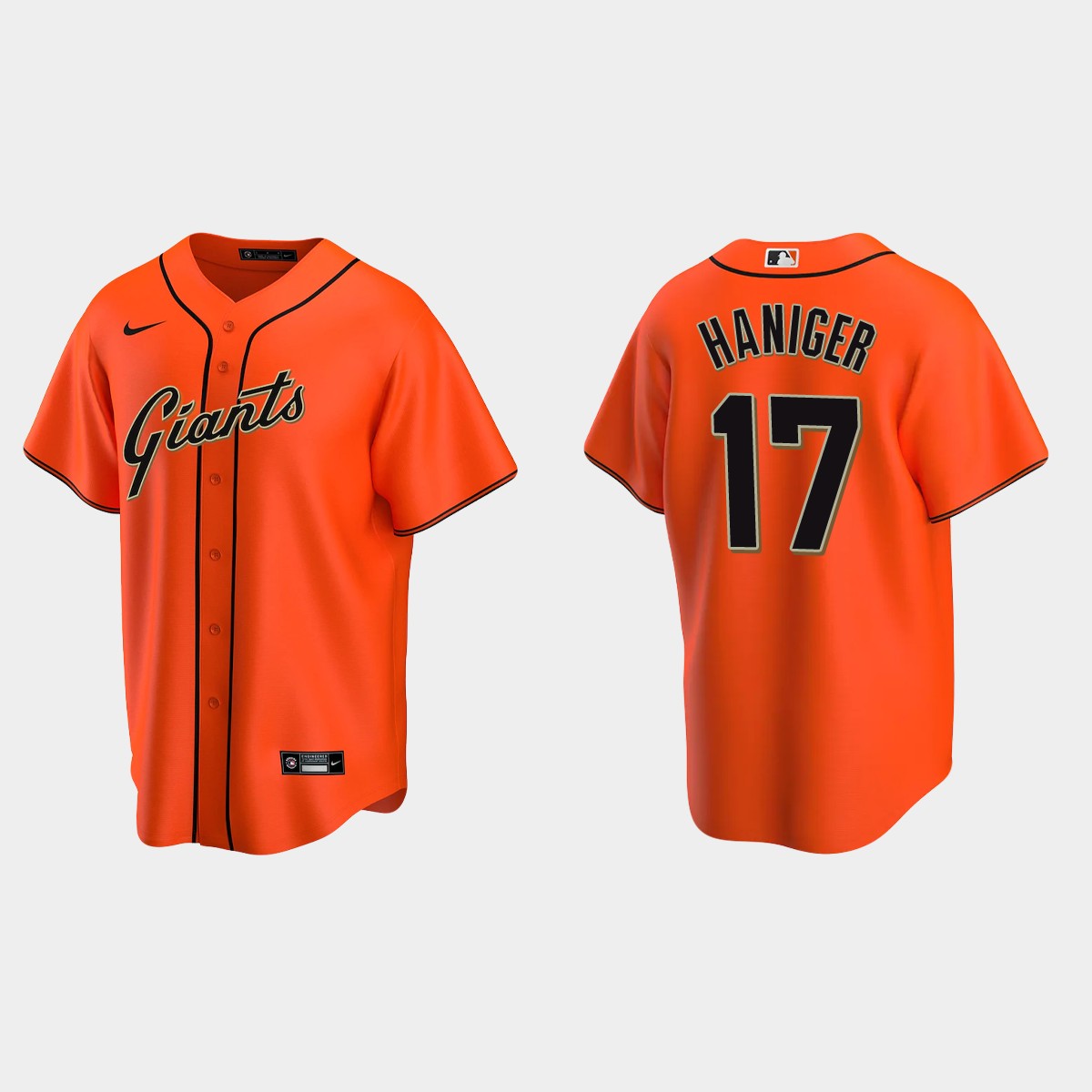 San Francisco Giants Mitch Haniger Alternate Jersey - Orange