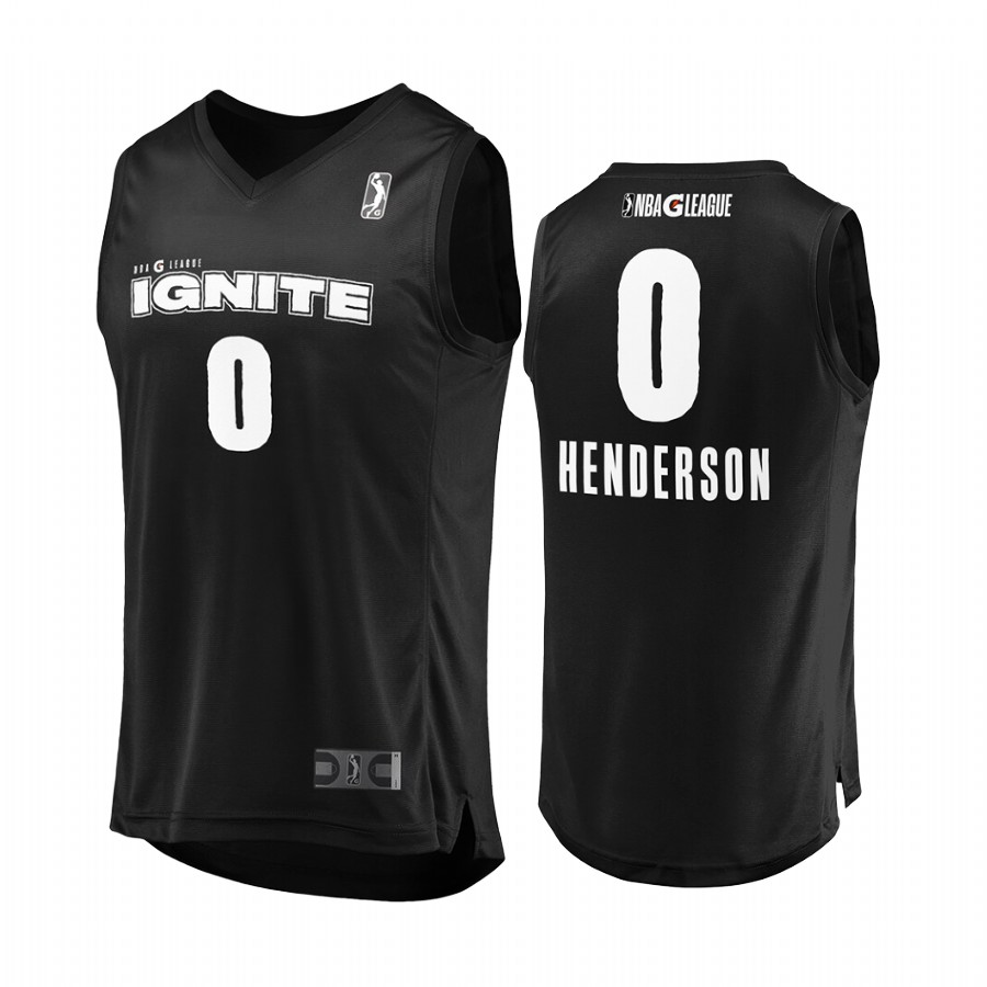 Scoot Henderson #0 Jersey NBA G League Player  Black