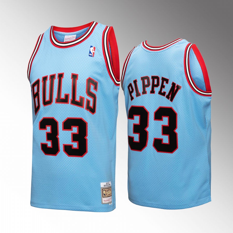 Scottie Pippen #33 Chicago Bulls Reload 3.0 Blue 1997-98 Hardwood Classics Jersey