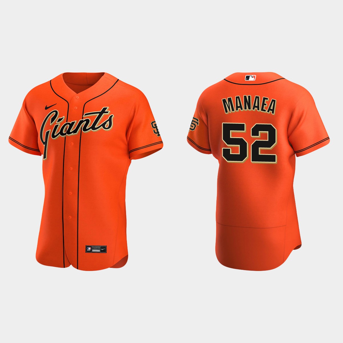 Sean Manaea San Francisco Giants Alternate Jersey - Orange
