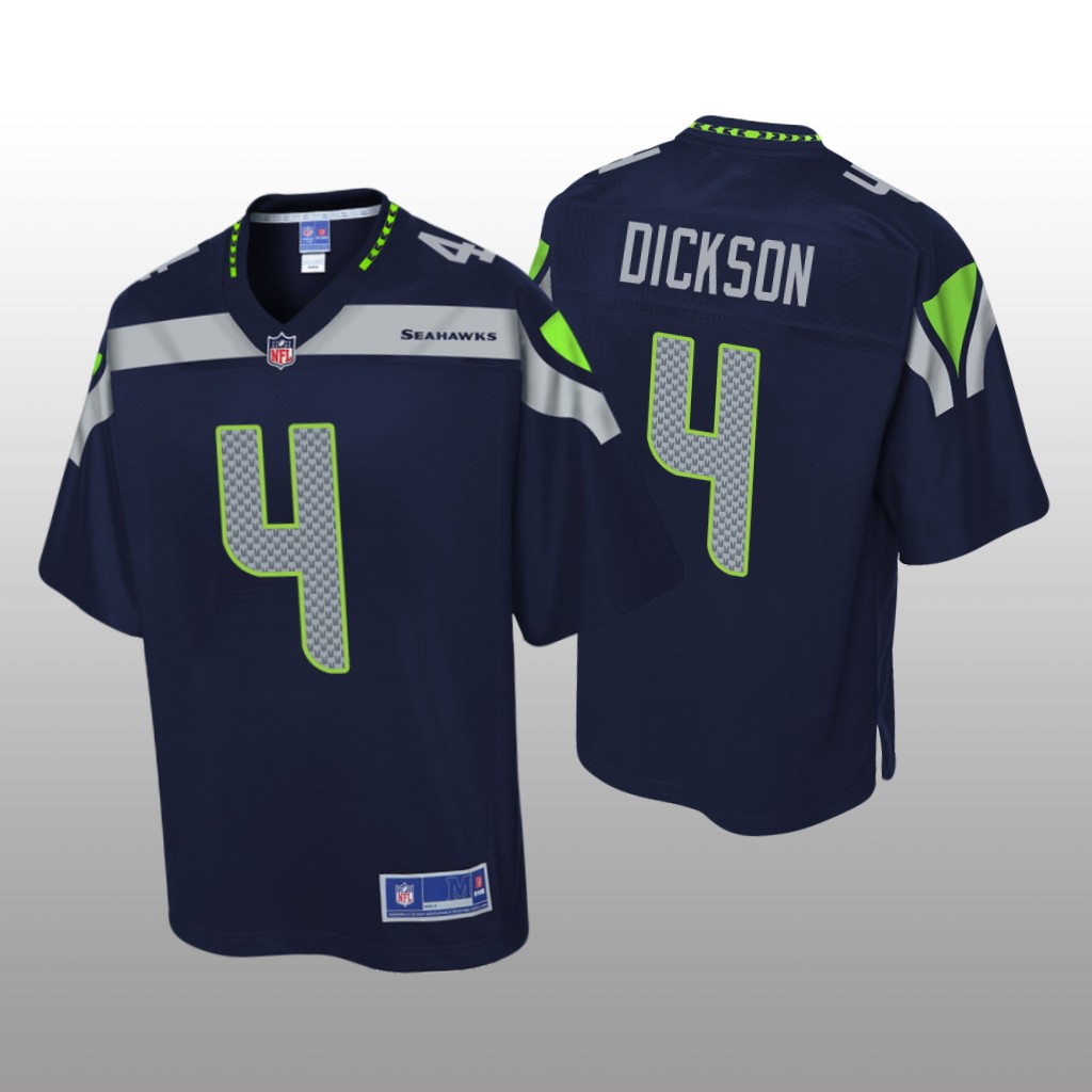 Seattle Seahawks #4 Navy Michael Dickson Pro Line Jersey - Youth