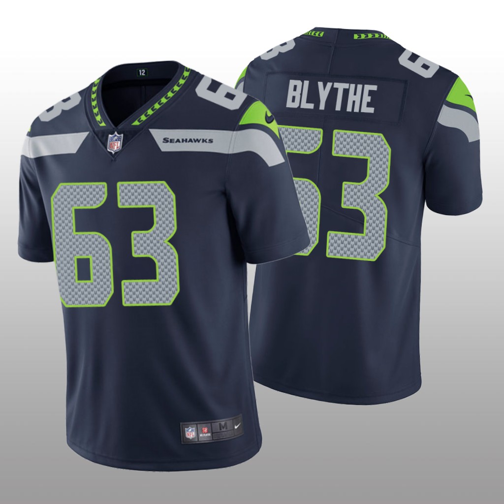 Seattle Seahawks Austin Blythe Navy Jersey Vapor Limited Vapor Limited - Men's