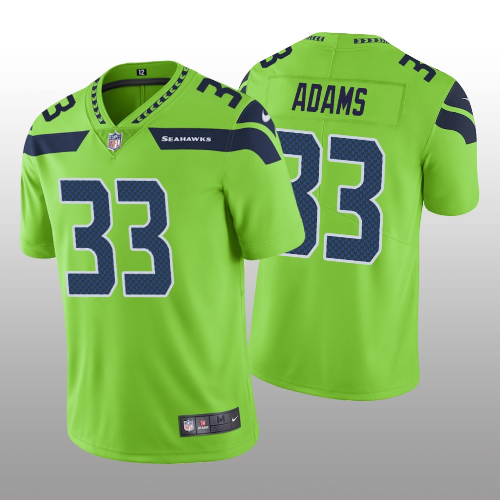 Seattle Seahawks Jamal Adams Green Jersey Color Rush Limited - Men's