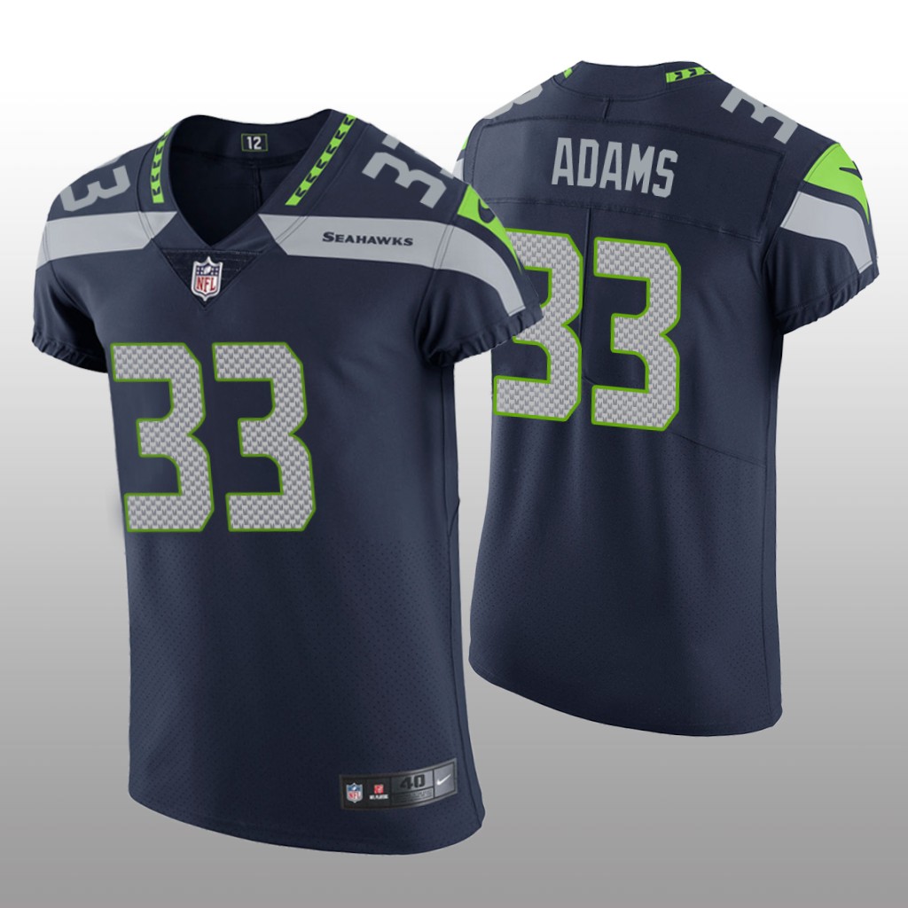 Seattle Seahawks Jamal Adams Navy Jersey Vapor Elite Men's