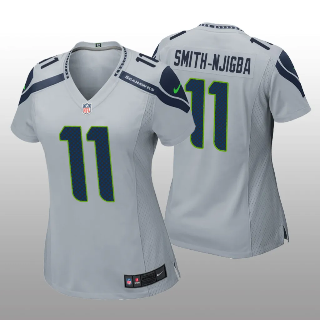 Seattle Seahawks Jaxon Smith-Njigba Gray Jersey Game - Women's