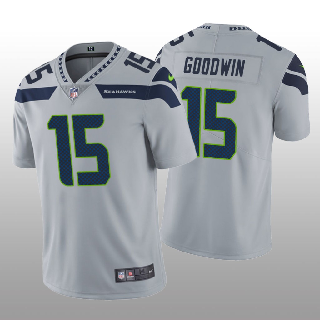 Seattle Seahawks Marquise Goodwin Gray Jersey Vapor Limited Vapor Limited - Men's