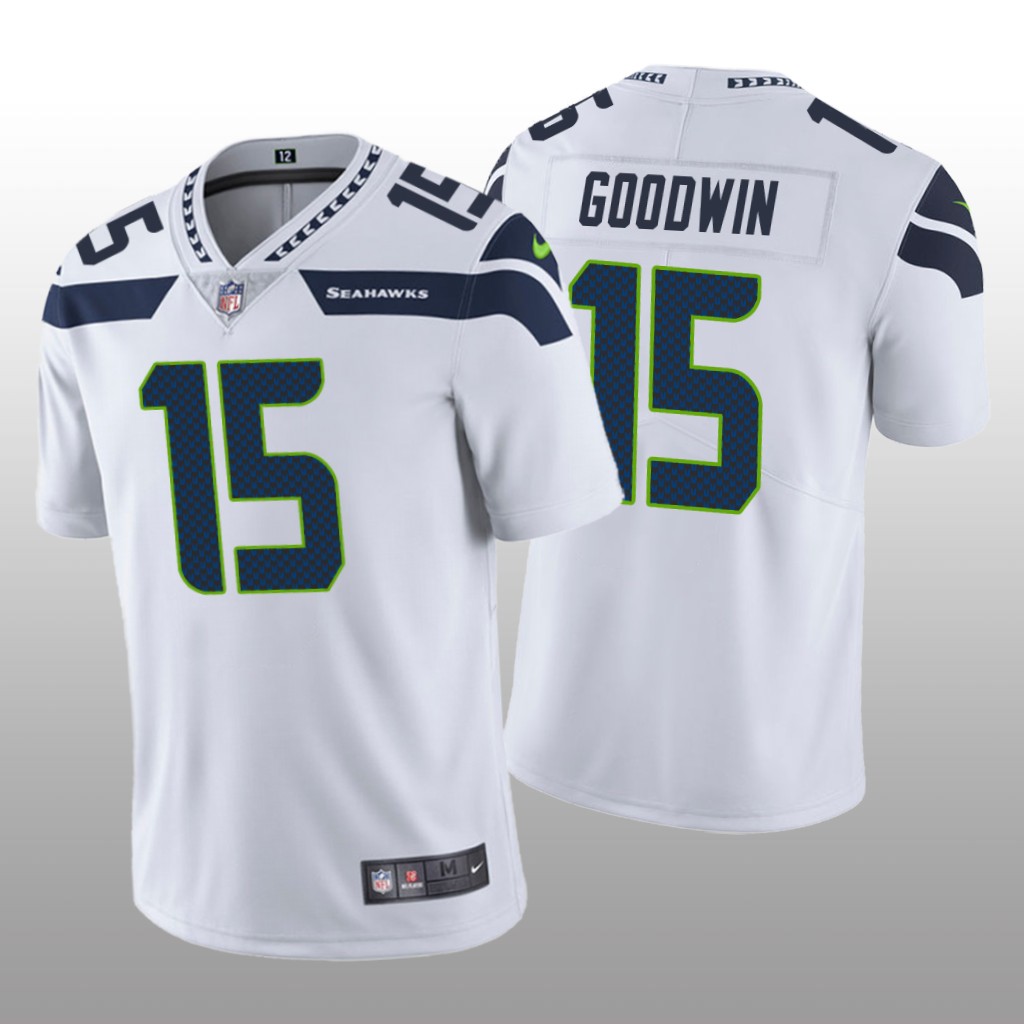 Seattle Seahawks Marquise Goodwin White Jersey Vapor Limited Vapor Limited - Men's