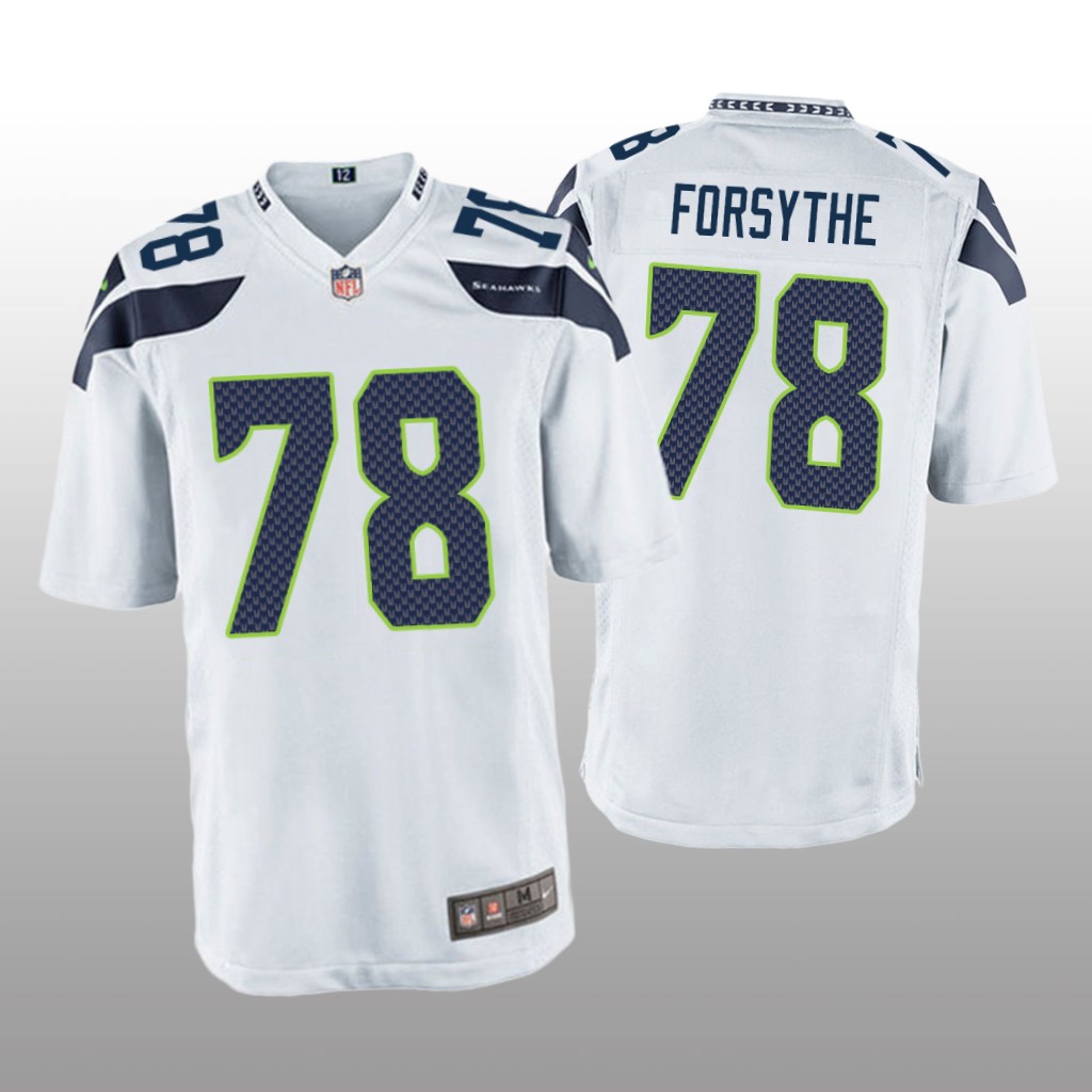Seattle Seahawks Stone Forsythe White Jersey Game - Men's