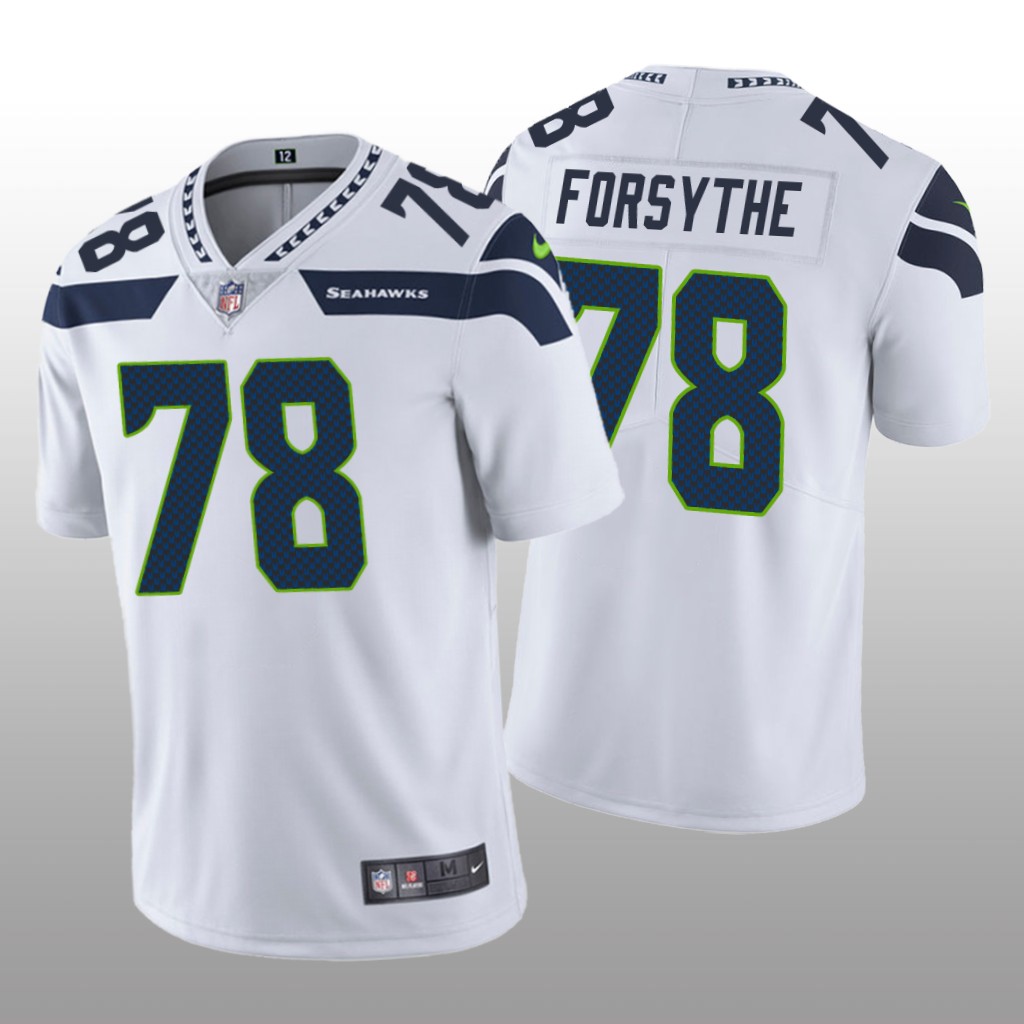 Seattle Seahawks Stone Forsythe White Jersey Vapor Limited - Men's