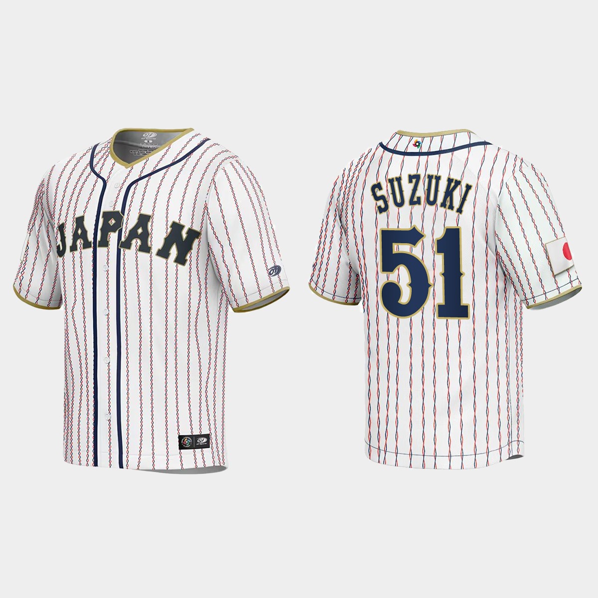 Seiya Suzuki Japan  2023 World  Classic Jersey - White