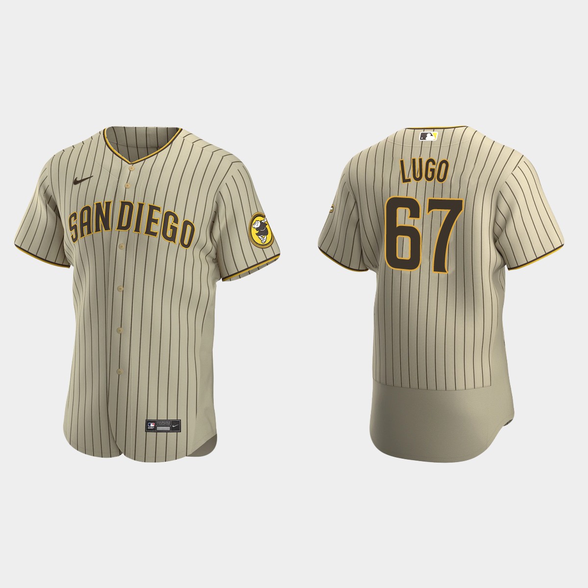Seth Lugo San Diego Padres Alternate Jersey - Tan Brown