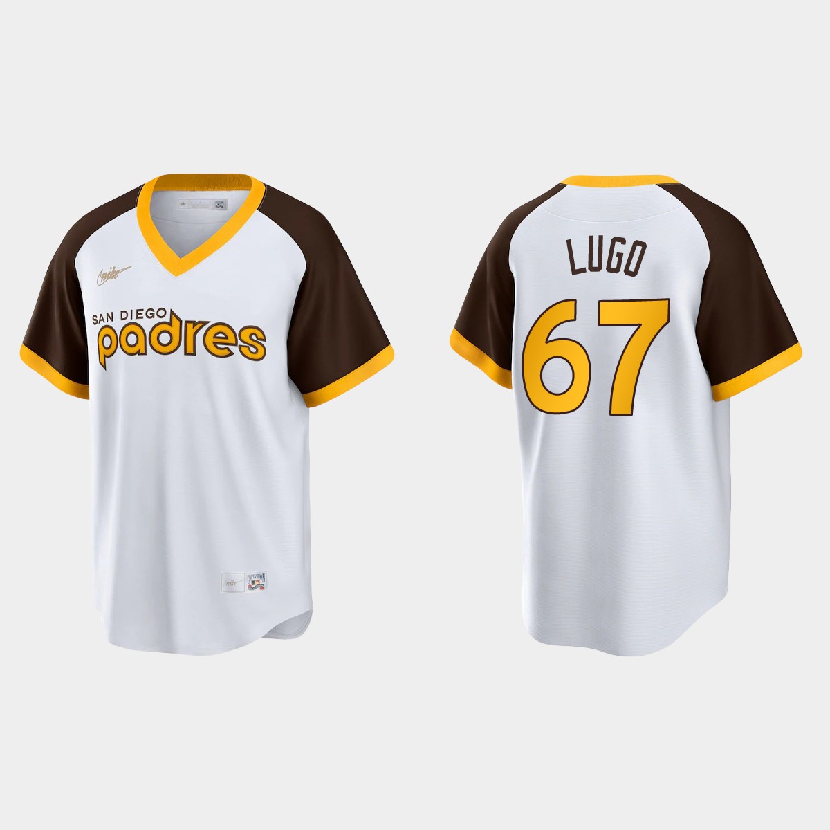 Seth Lugo San Diego Padres Cooperstown Collection Home Jersey - White