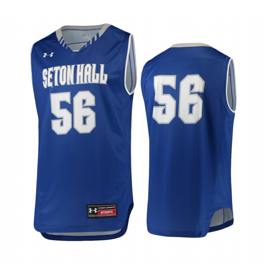 Seton Hall Pirates #56 Royal  Performance  Jersey
