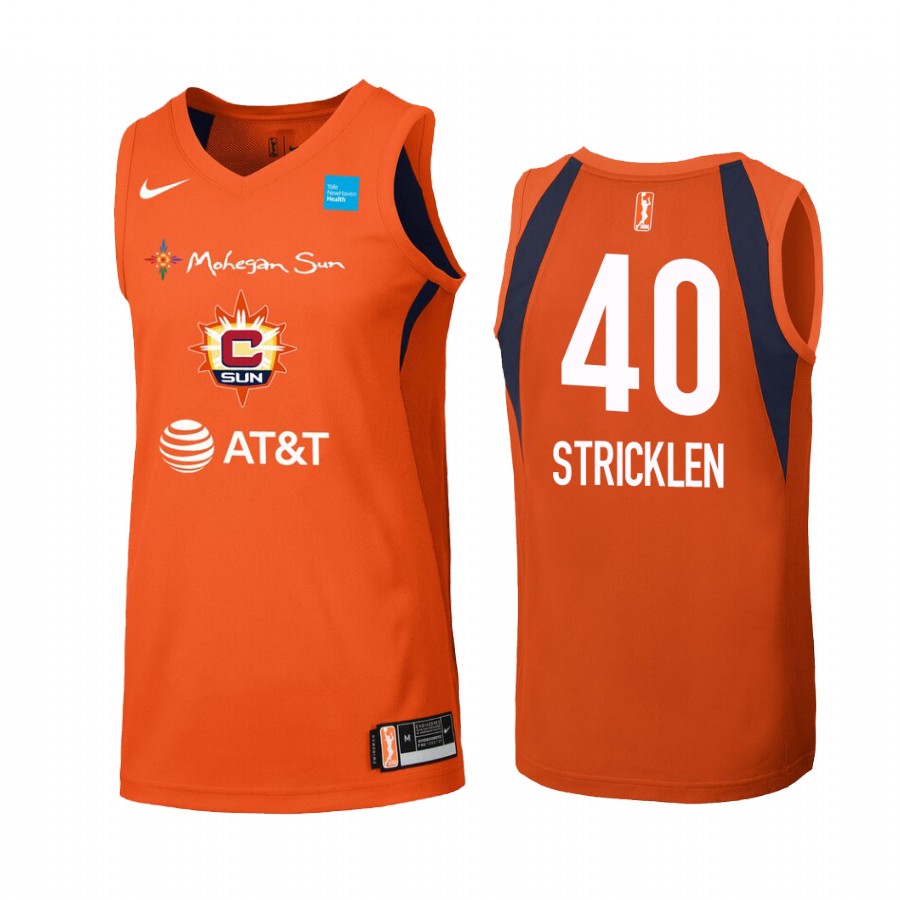Shekinna Stricklen Connecticut Sun WNBA Primary Women's Orange Jersey