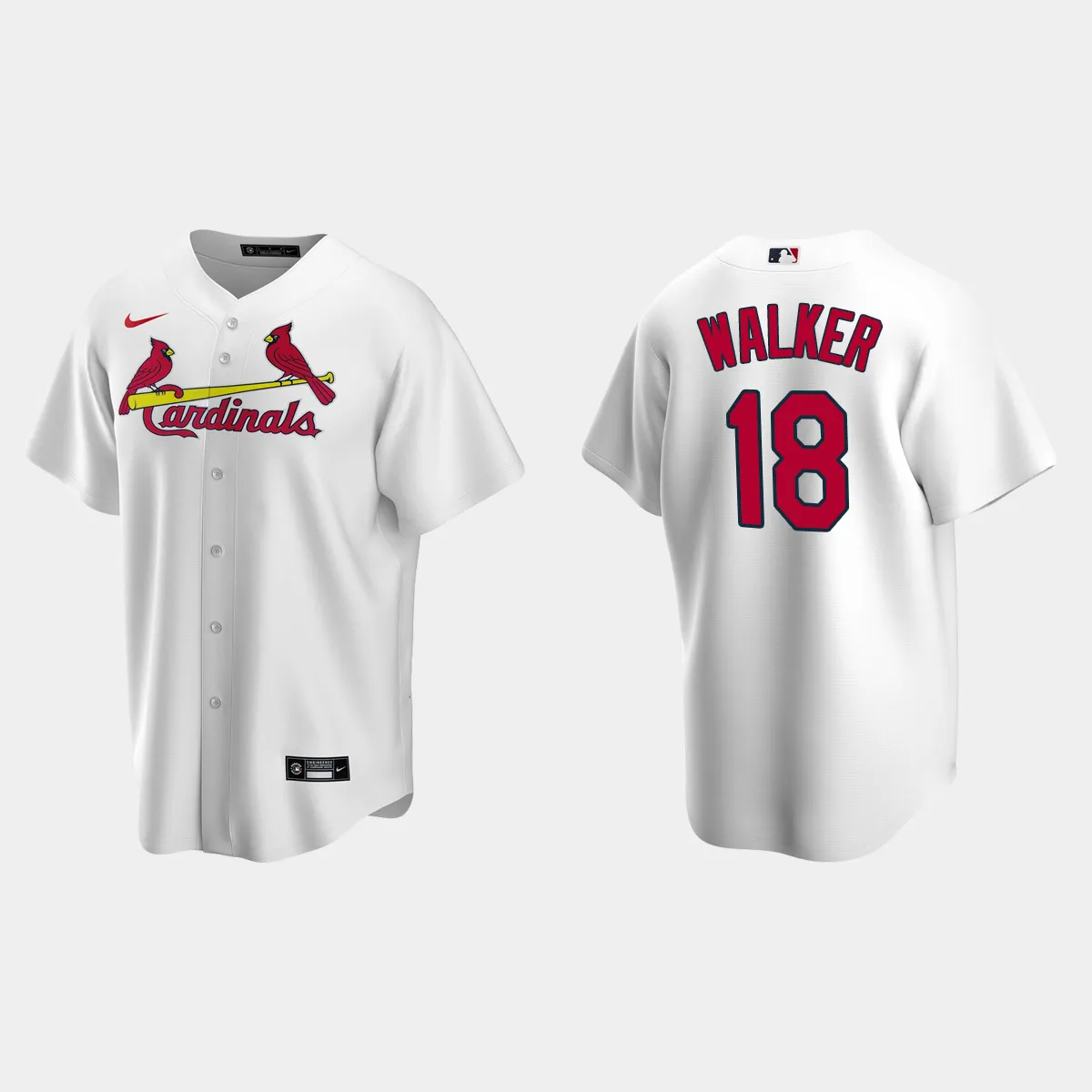 St. Louis Cardinals Jordan Walker Home Jersey - White