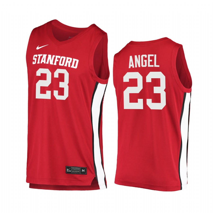 Stanford Cardinal Brandon Angel Red College  2020-21 Jersey