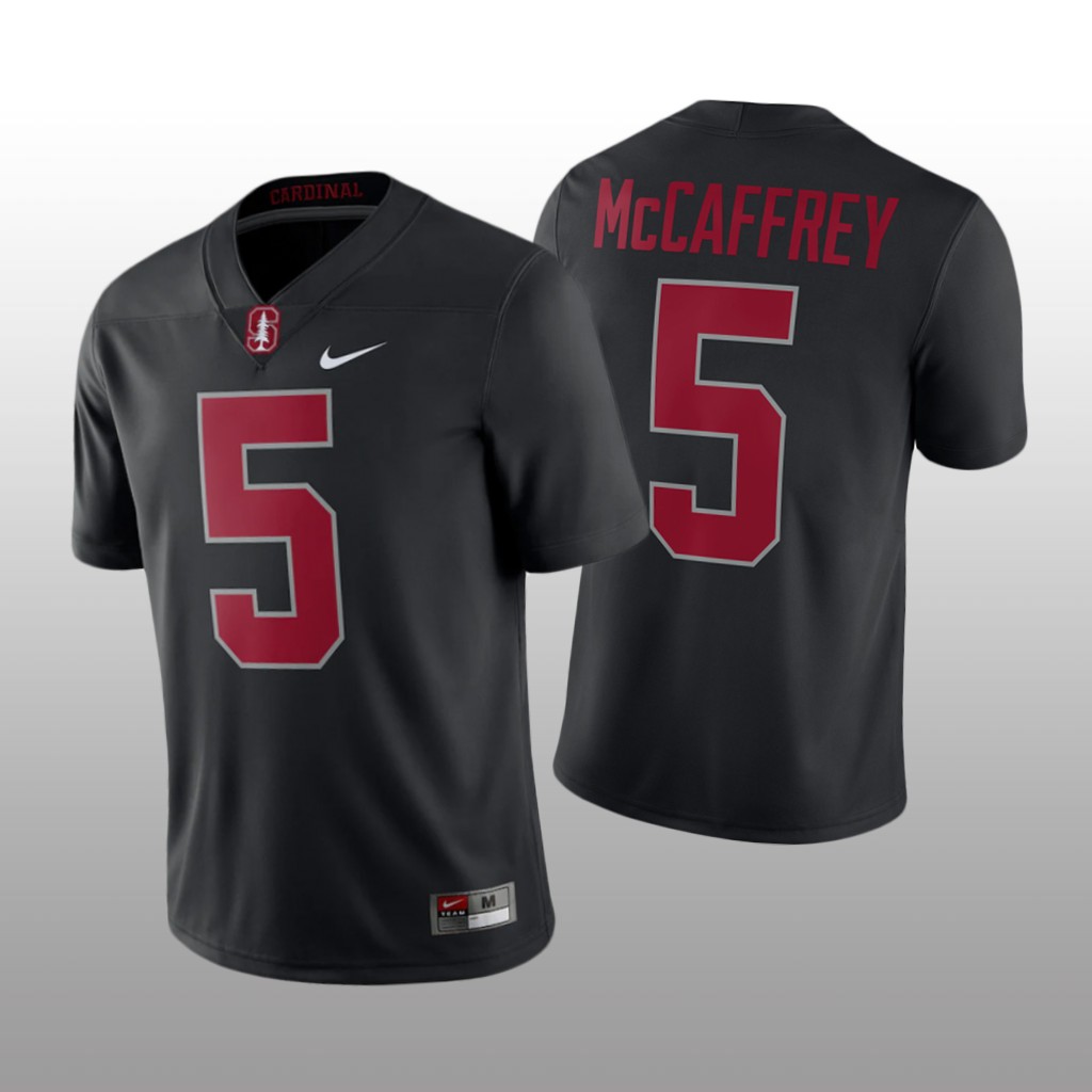 Stanford Cardinal Christian McCaffrey Black Jersey Alumni Game - Men's