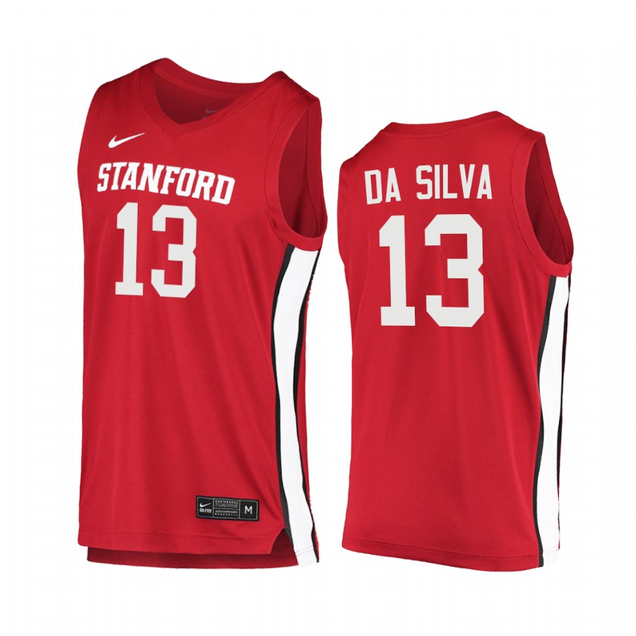 Stanford Cardinal Oscar da Silva Red College  2020-21 Jersey