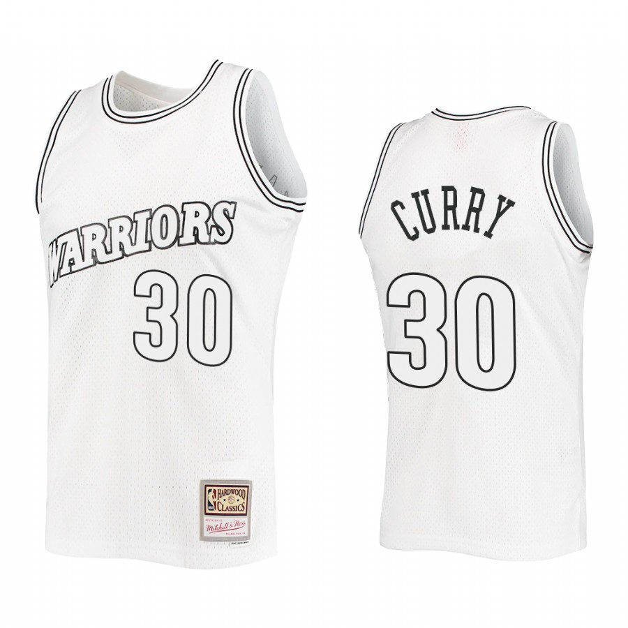 Stephen Curry #30 Golden State Warriors Outdated Classic Jersey White
