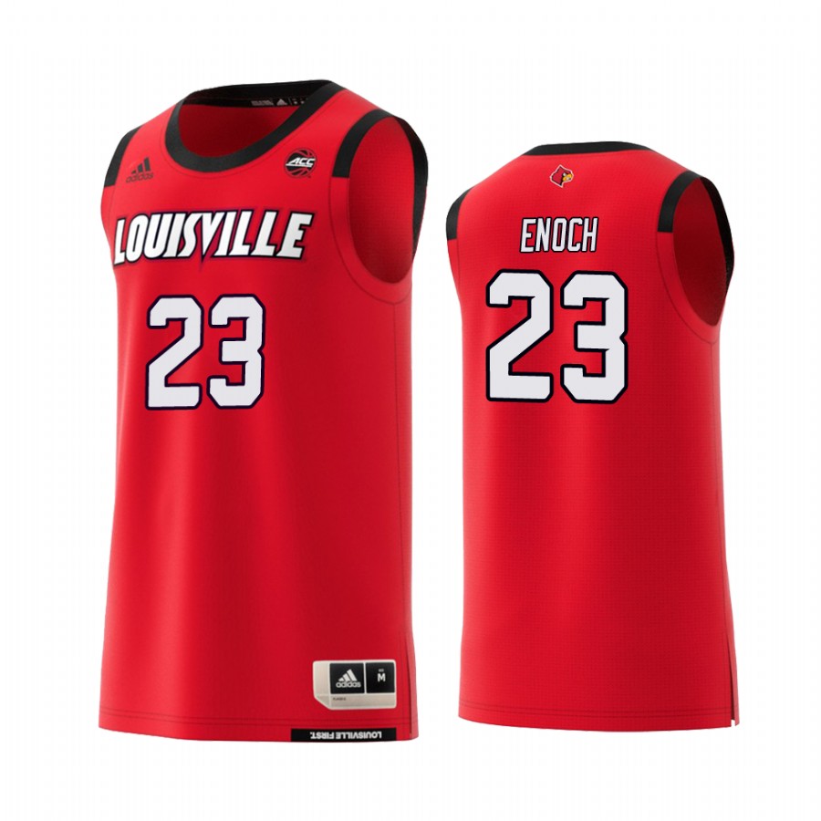 Steven Enoch Louisville Cardinals #23  College  Jersey - Red