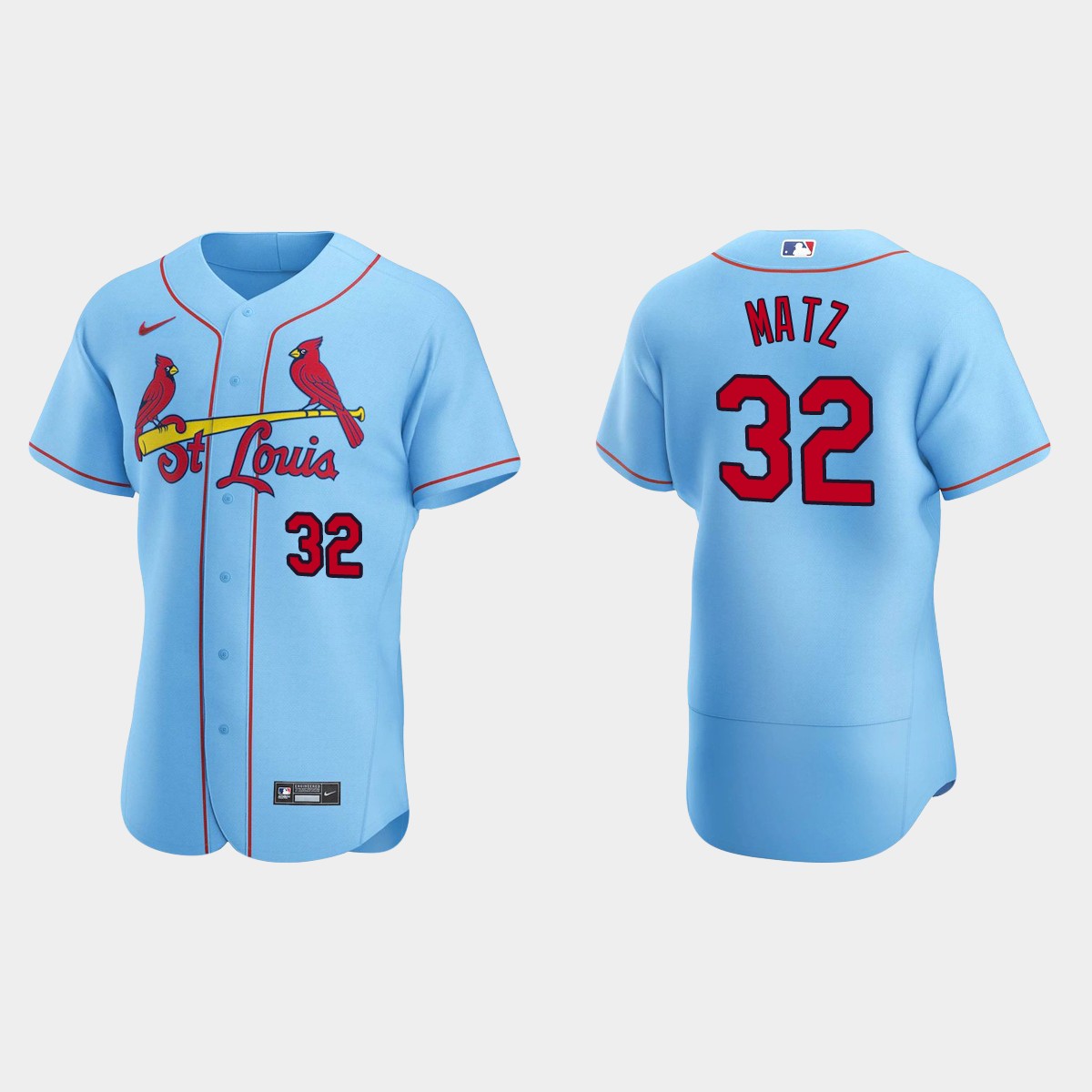 Steven Matz St. Louis Cardinals Alternate Jersey - Light Blue