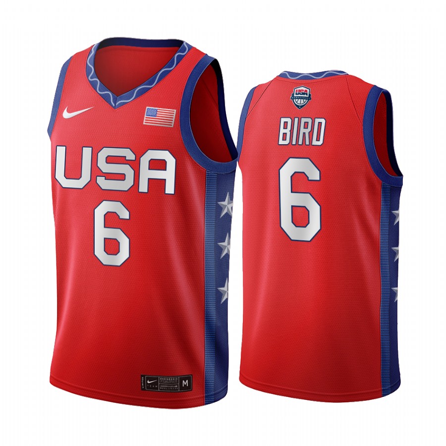 Sue Bird USA Women's National Team #6 Red 2020 Tokyo Olympics Jersey