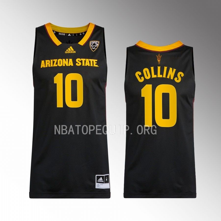 Sun Devils Frankie Collins Jersey 2022-23 Swingman  Black Uniform