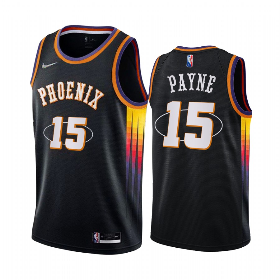 Suns Cameron Payne 75th Diamond Anniversary Black 2021-22 Jersey Mash-up