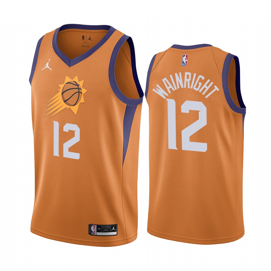 Suns Ishmail Wainright Orange 2021-22 Statement Edition #12 Jersey