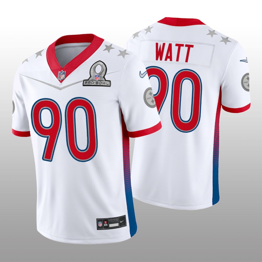 T.J. Watt White Game Jersey 2022 AFC Pro Bowl - Men's