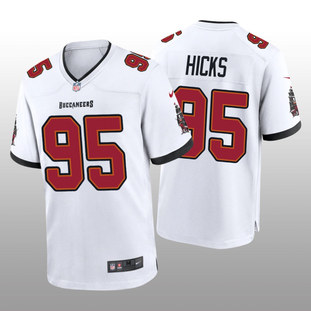 Tampa Bay Buccaneers Akiem Hicks White Jersey Game - Men's