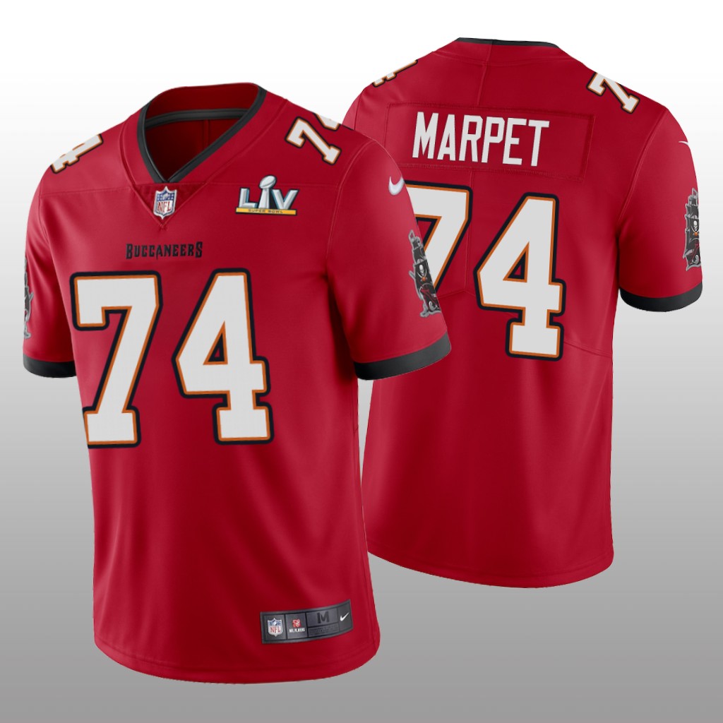 Tampa Bay Buccaneers Ali Marpet Red Vapor Limited Jersey Super Bowl LV - Men's