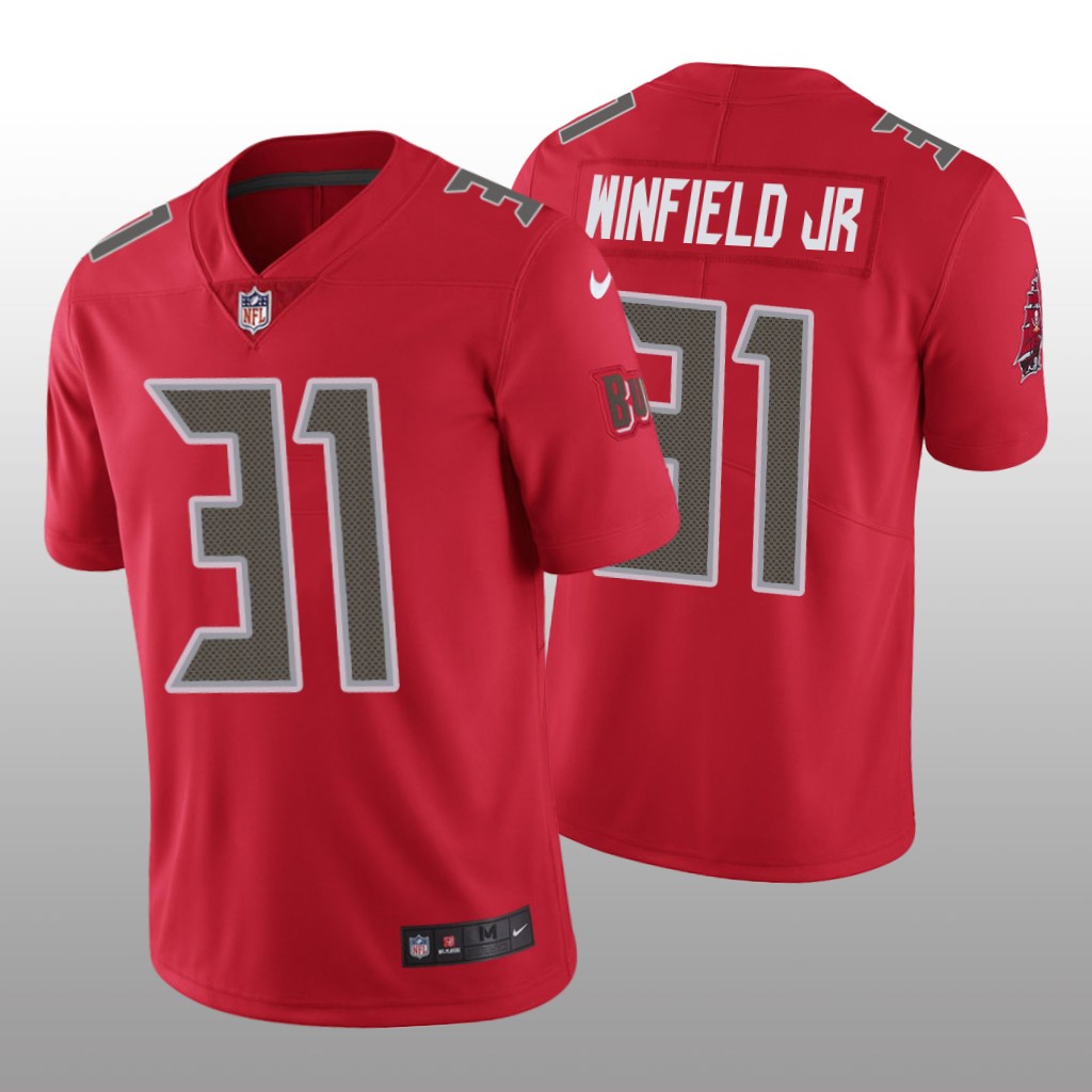Tampa Bay Buccaneers Antoine Winfield Jr. Red Jersey Color Rush Limited - Men's