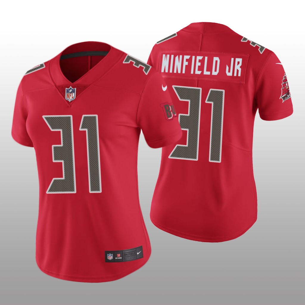 Tampa Bay Buccaneers Antoine Winfield Jr. Red Jersey Color Rush Limited - Women's