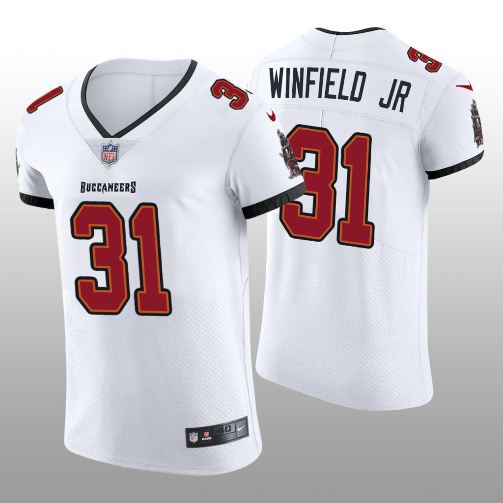 Tampa Bay Buccaneers Antoine Winfield Jr. White Jersey Vapor Elite Men's