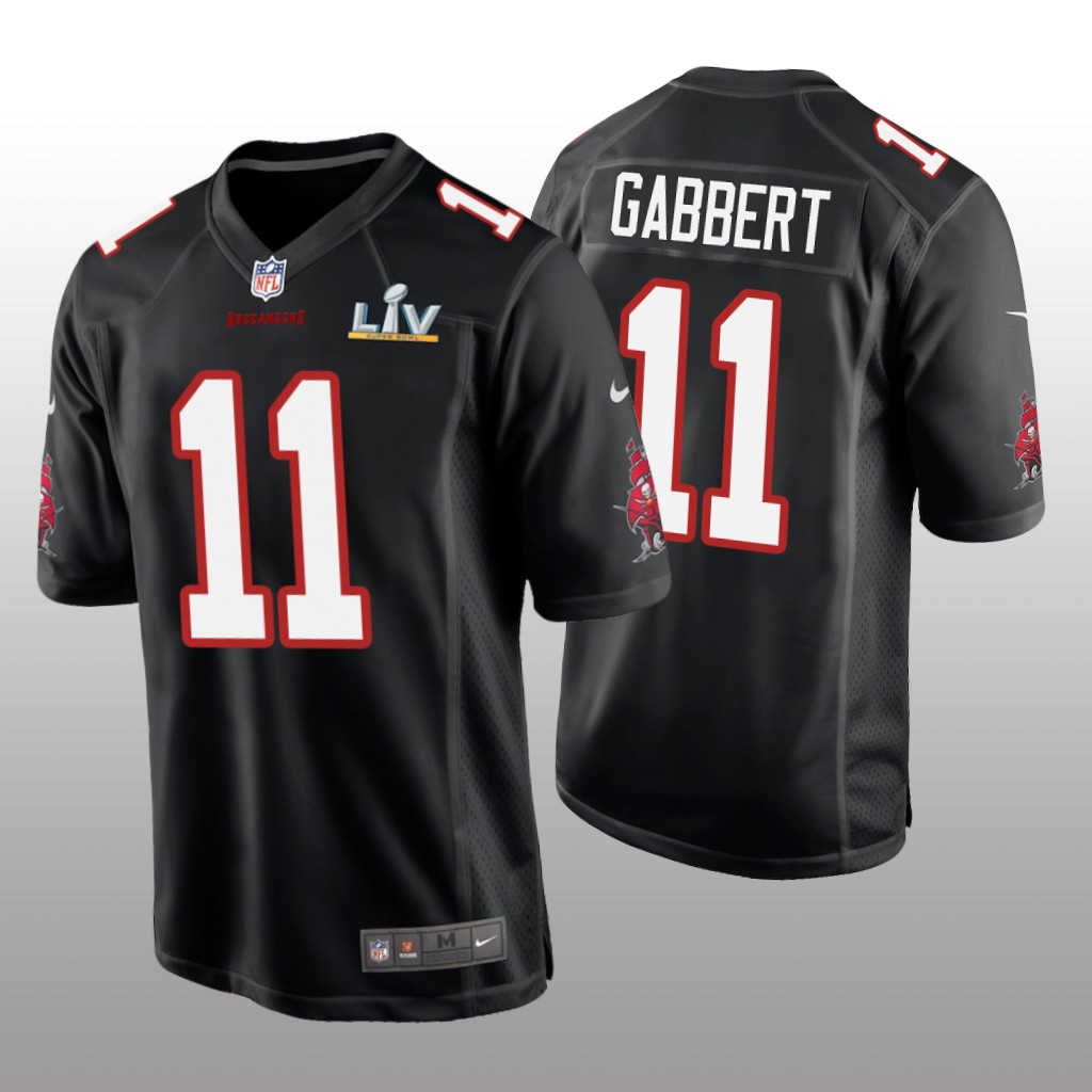 Tampa Bay Buccaneers Blaine Gabbert Black Game Fashion Jersey Super Bowl LV - Men's