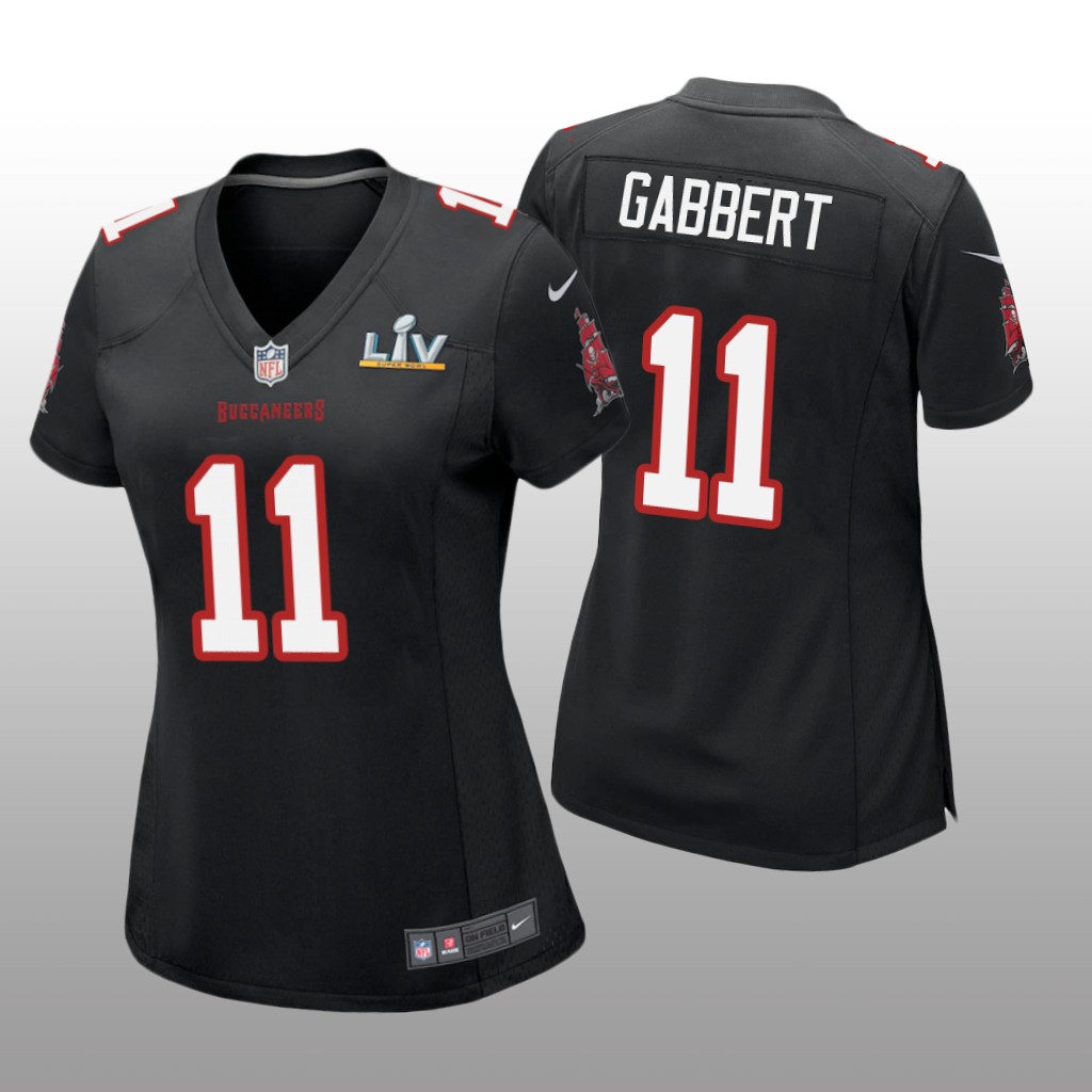 Tampa Bay Buccaneers Blaine Gabbert Black Game Fashion Jersey Super Bowl LV - Women's