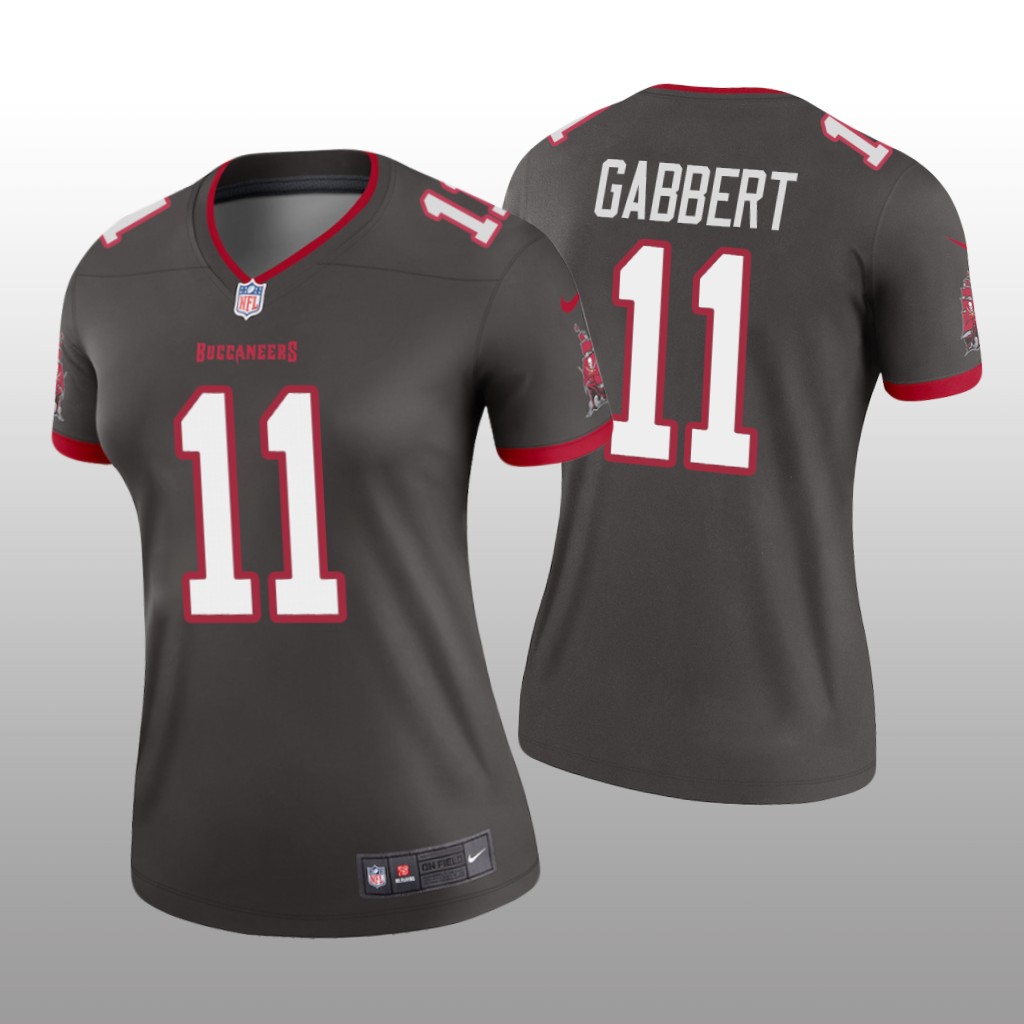 Tampa Bay Buccaneers Blaine Gabbert Pewter Jersey Legend - Women's