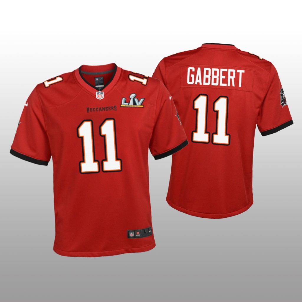 Tampa Bay Buccaneers Blaine Gabbert Red Game Jersey Super Bowl LV - Youth