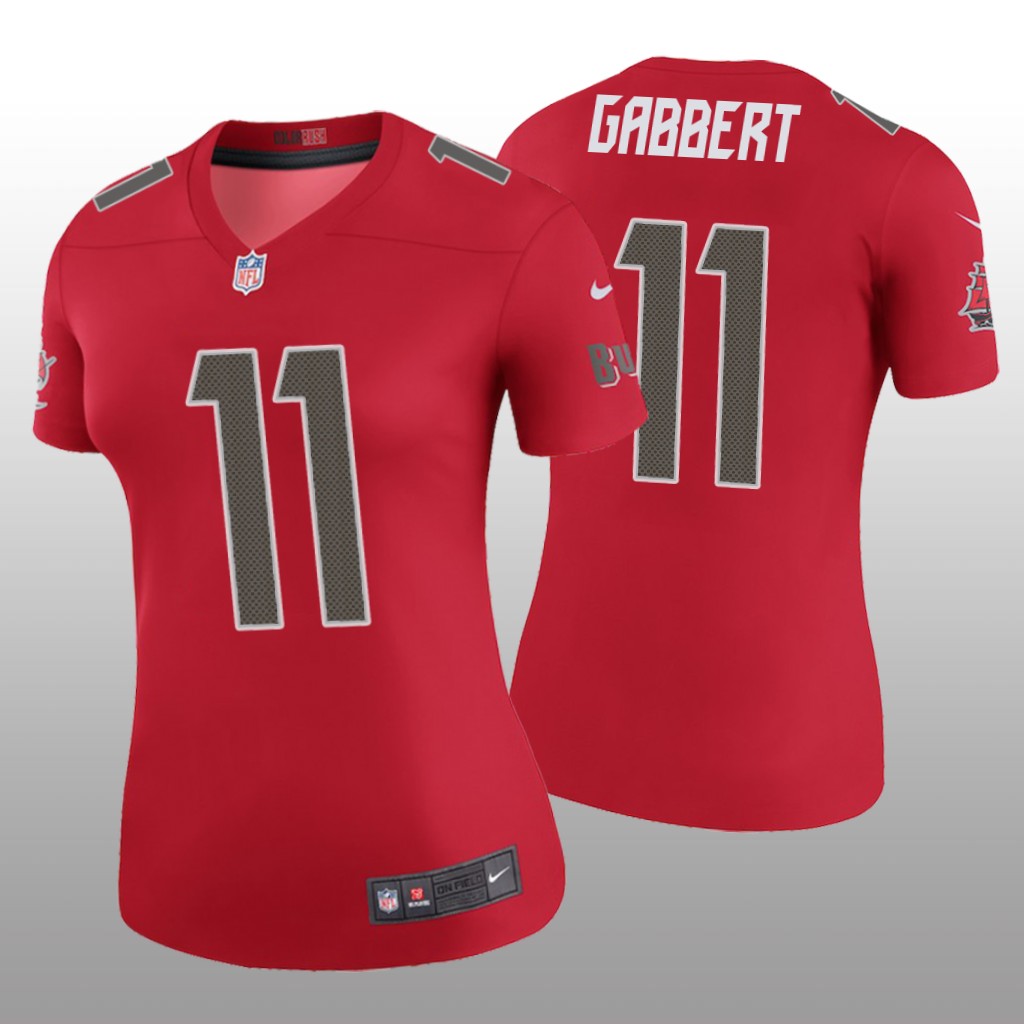 Tampa Bay Buccaneers Blaine Gabbert Red Jersey Color Rush Legend - Women's