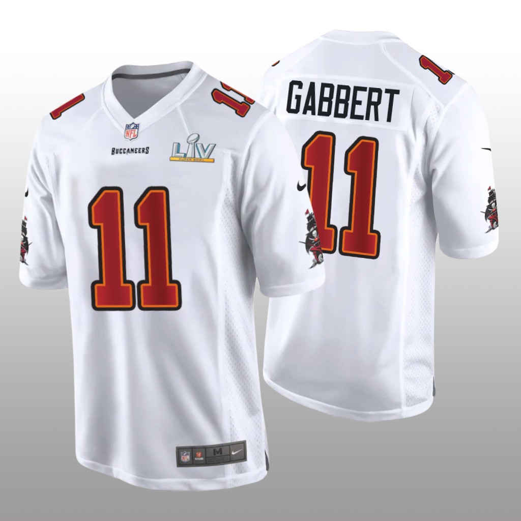 Tampa Bay Buccaneers Blaine Gabbert White Game Fashion Jersey Super Bowl LV - Men's