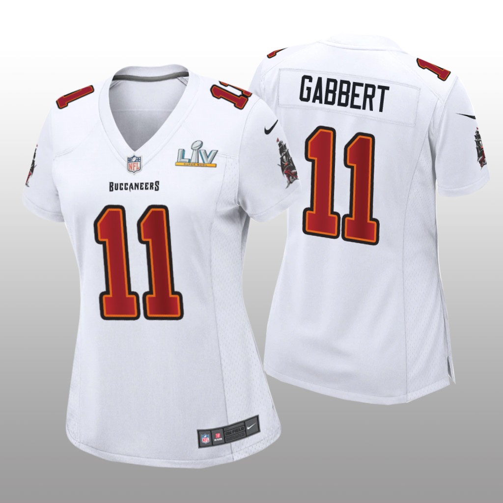 Tampa Bay Buccaneers Blaine Gabbert White Game Fashion Jersey Super Bowl LV - Women's
