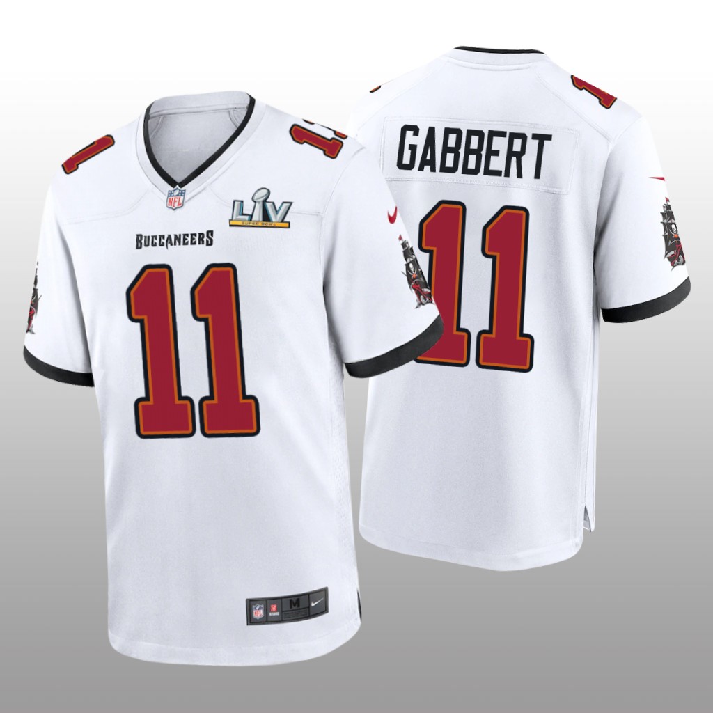 Tampa Bay Buccaneers Blaine Gabbert White Game Jersey Super Bowl LV - Men's