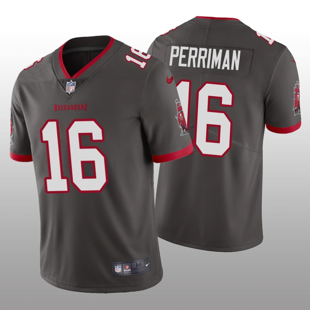 Tampa Bay Buccaneers Breshad Perriman Pewter Jersey Vapor Limited - Men's