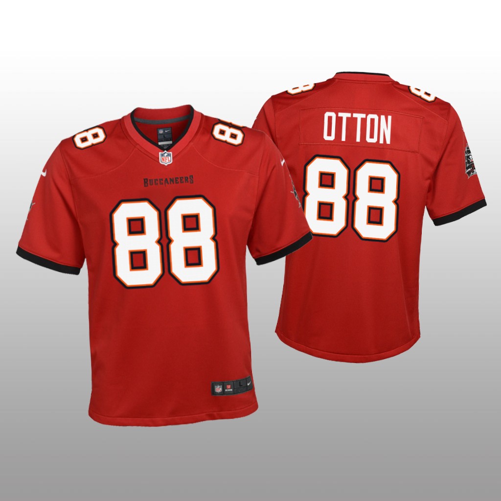 Tampa Bay Buccaneers Cade Otton Red Jersey Game - Youth