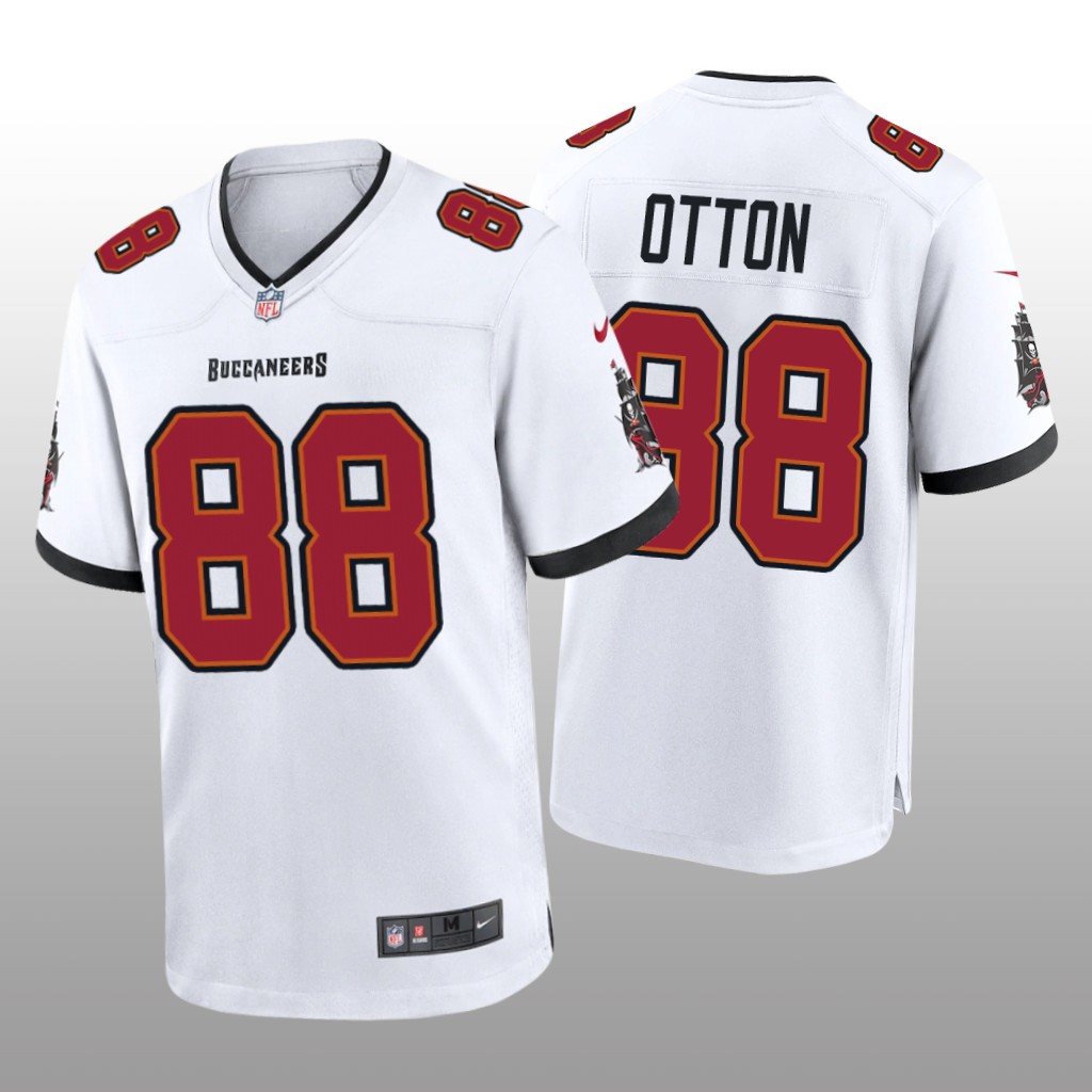 Tampa Bay Buccaneers Cade Otton White Jersey Game - Men's