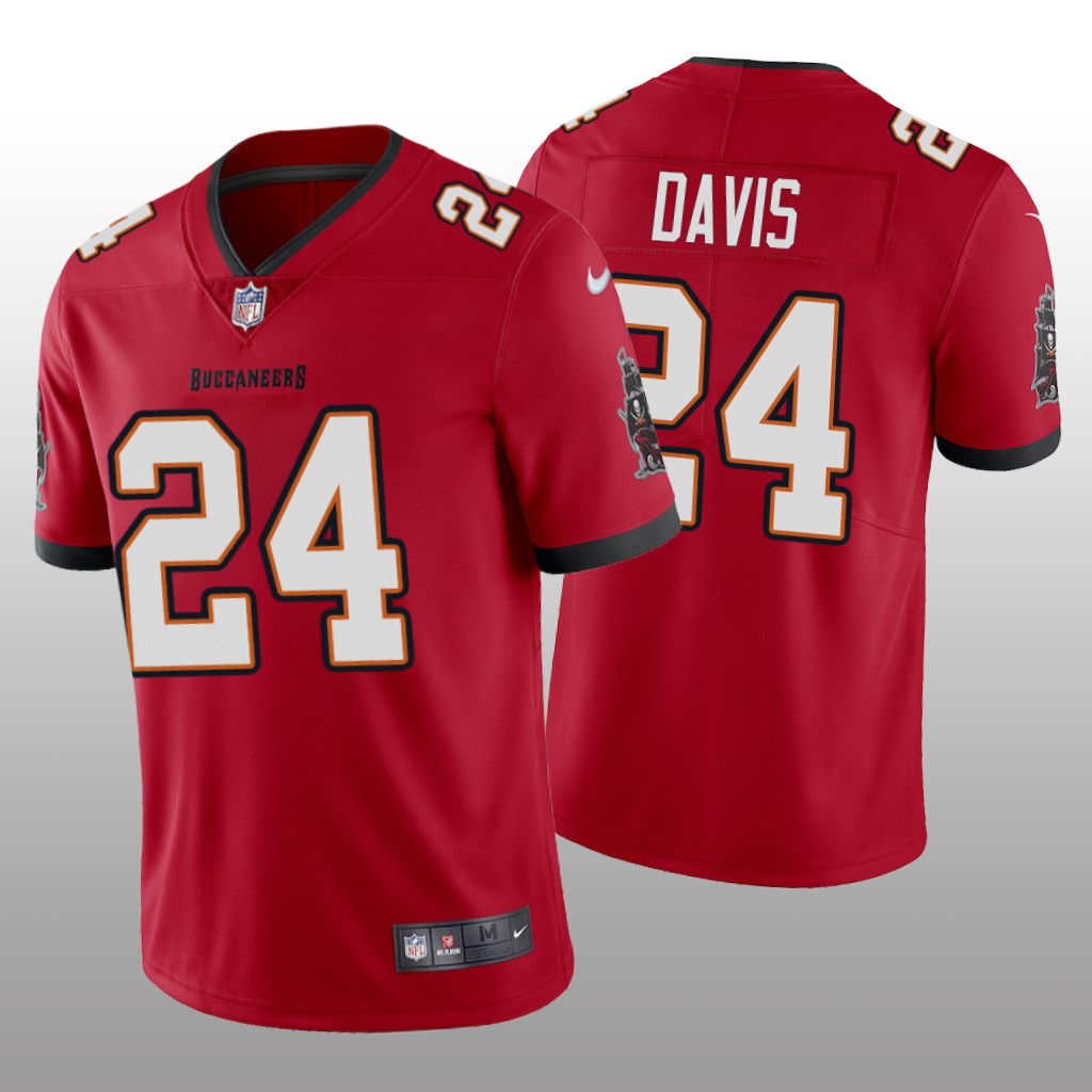 Tampa Bay Buccaneers Carlton Davis Red Jersey 2020 Vapor Limited - Men's