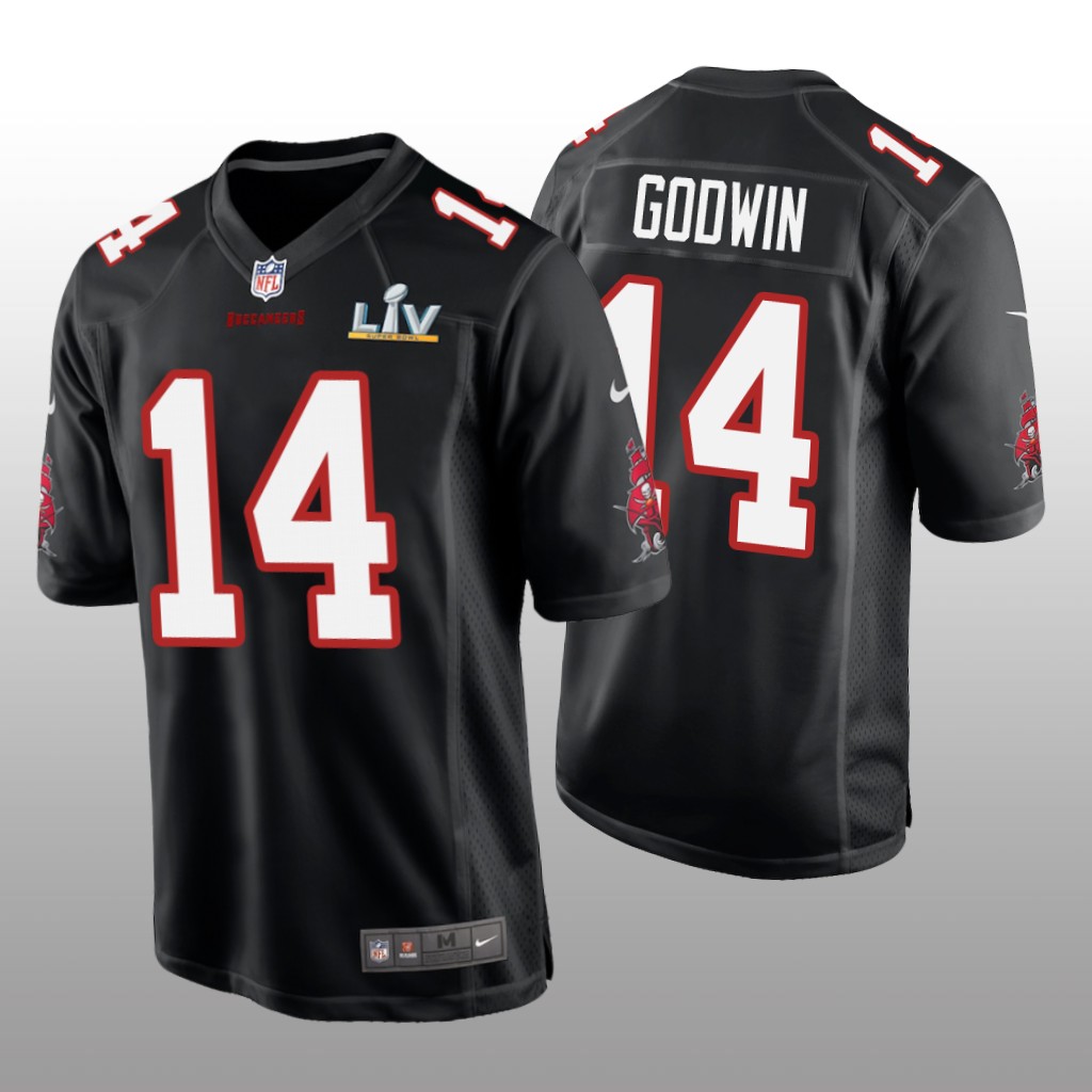 Tampa Bay Buccaneers Chris Godwin Black Game Fashion Jersey Super Bowl LV - Men's