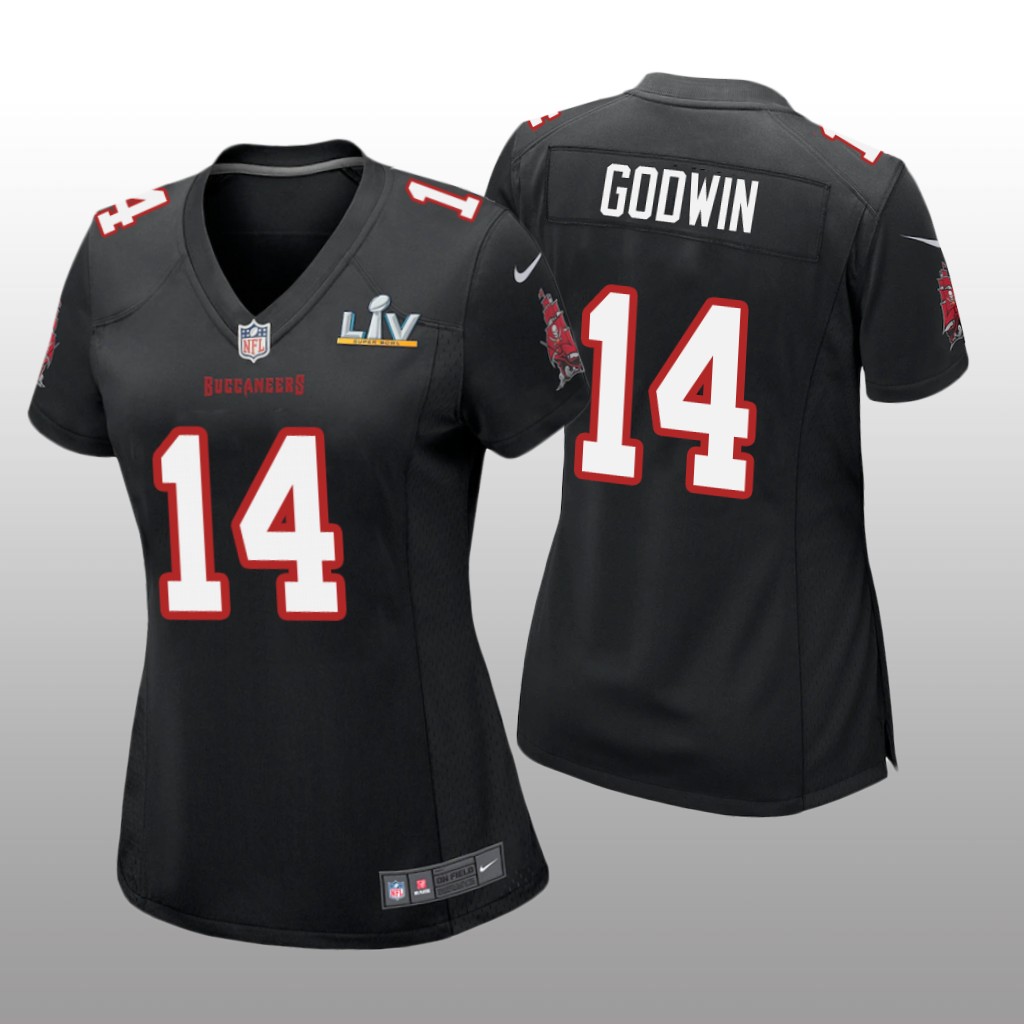 Tampa Bay Buccaneers Chris Godwin Black Game Fashion Jersey Super Bowl LV - Women's